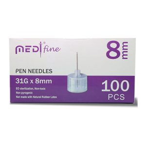 Med Fine - Pen Needles - 31G X 8mm (100 PCS.)