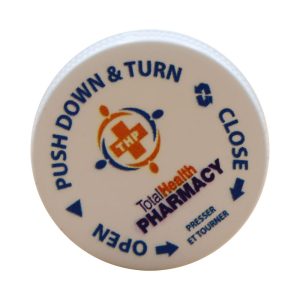 1 case Child Resistant Caps With Custom Logo 13Dr/16Dr/20Dr (1,700 Pcs/Case)
