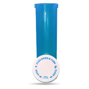 20 DR Child Resistant Vials - Caps Included - Off (200 Pcs.)