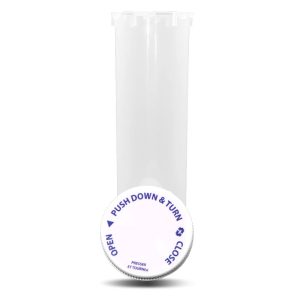 20 DR Child Resistant Vials - Caps Included - Off (200 Pcs.) - Image 2