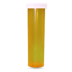 20 DR Child Resistant Vials - Caps Included - On (200 Pcs.)