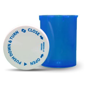 30 DR Child Resistant Vials - Caps Included - Off (150 Pcs.)