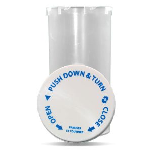 40 DR Child Resistant Vials - Caps Included - Off (110 Pcs.) - Image 4