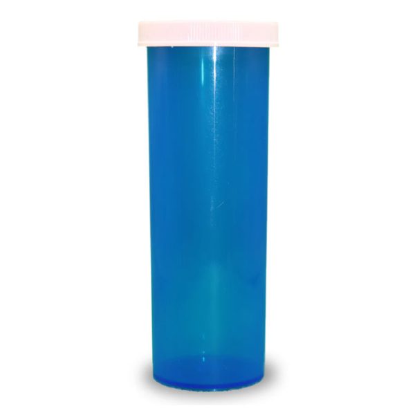60 DR Child Resistant Vials - Caps Included - On (96 Pcs.)