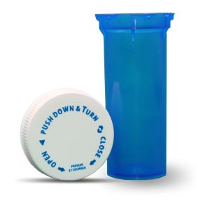 6 DR Child Resistant Vials - Caps Included -Off (550 Pcs.)
