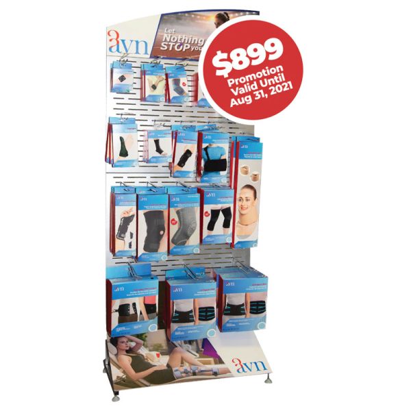 Orthopaedic Braces - Complete Stand for Your Pharmacy/Store