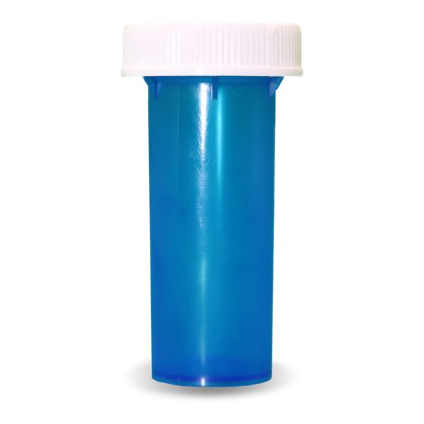 6 DR Child Resistant Vials - Caps Included - On (550 Pcs.)
