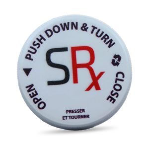 1 case Child Resistant Caps With Custom Logo 6Dr/8Dr (2,400 Pcs/Case)